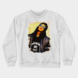 Aaliyah \ Brush Art \ Hip hop 90s Crewneck Sweatshirt